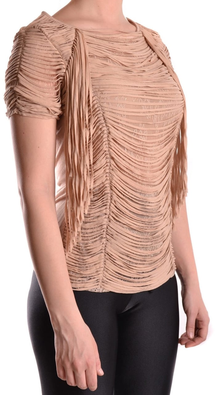 Elisabetta Franchi Women T-Shirt Beige