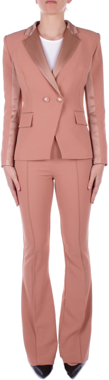 Elisabetta Franchi Sneakers Nude Neutraal