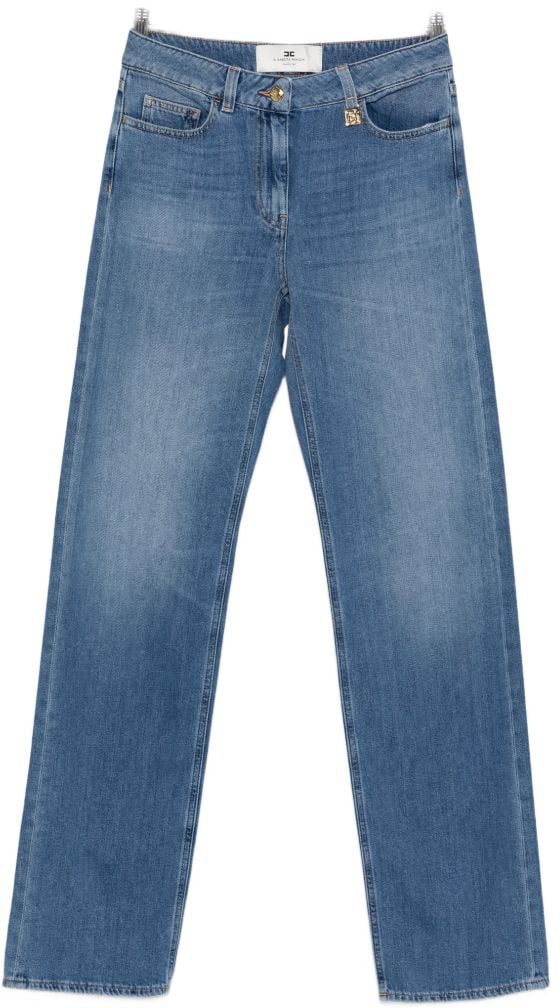 Elisabetta Franchi Jeans Light Blue Blauw