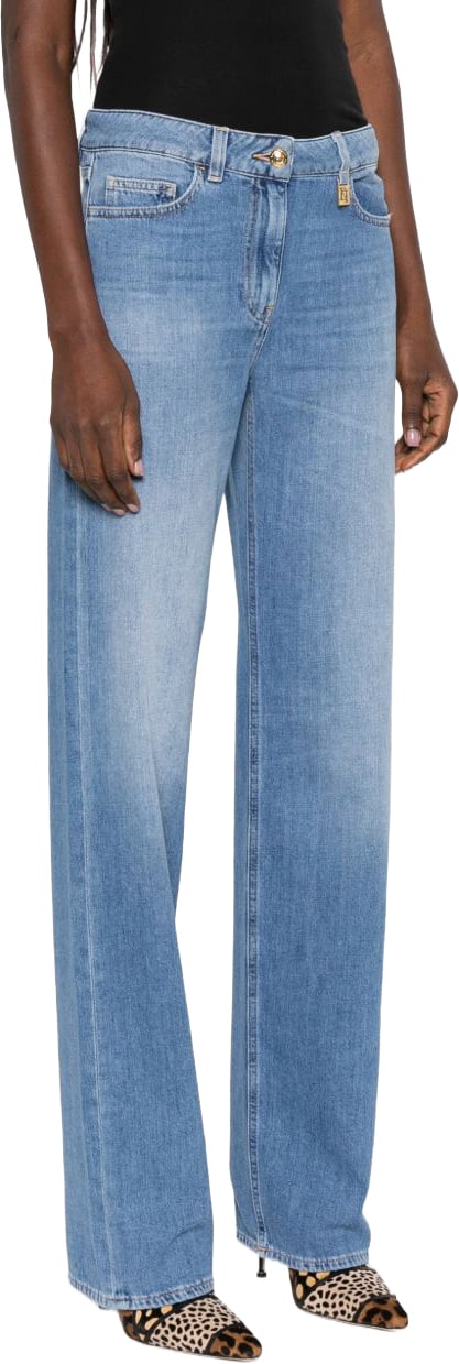 Elisabetta Franchi Jeans Light Blue Blauw