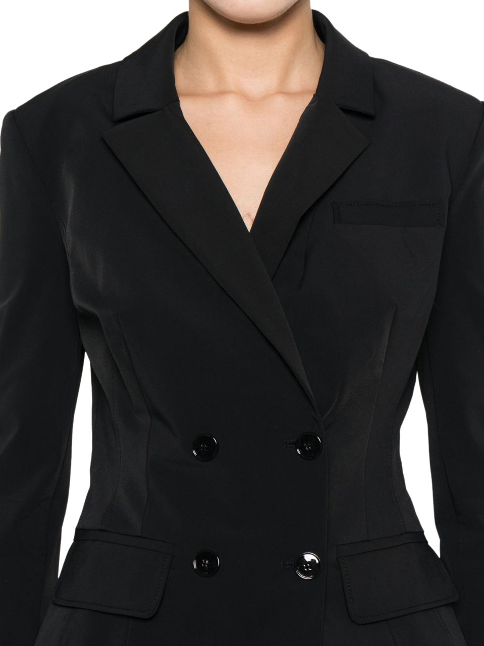 Elisabetta Franchi Jackets Black Zwart