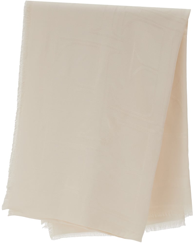 Elisabetta Franchi Scarfs White Wit