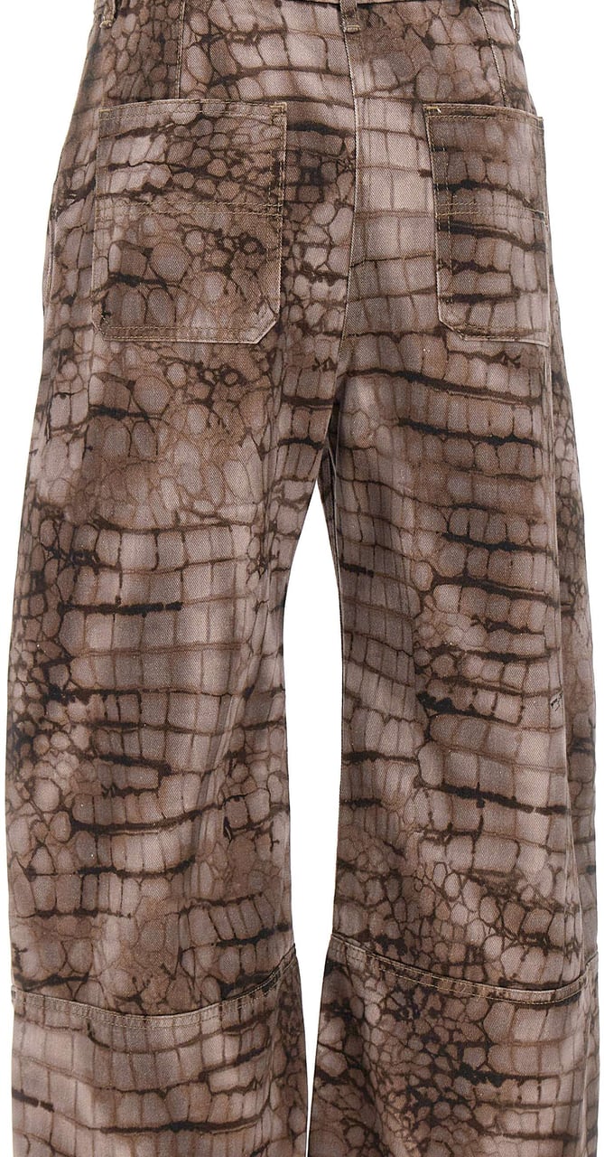 Elisabetta Franchi Jeans Brown Taupe