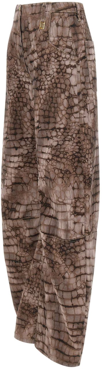 Elisabetta Franchi Jeans Brown Taupe