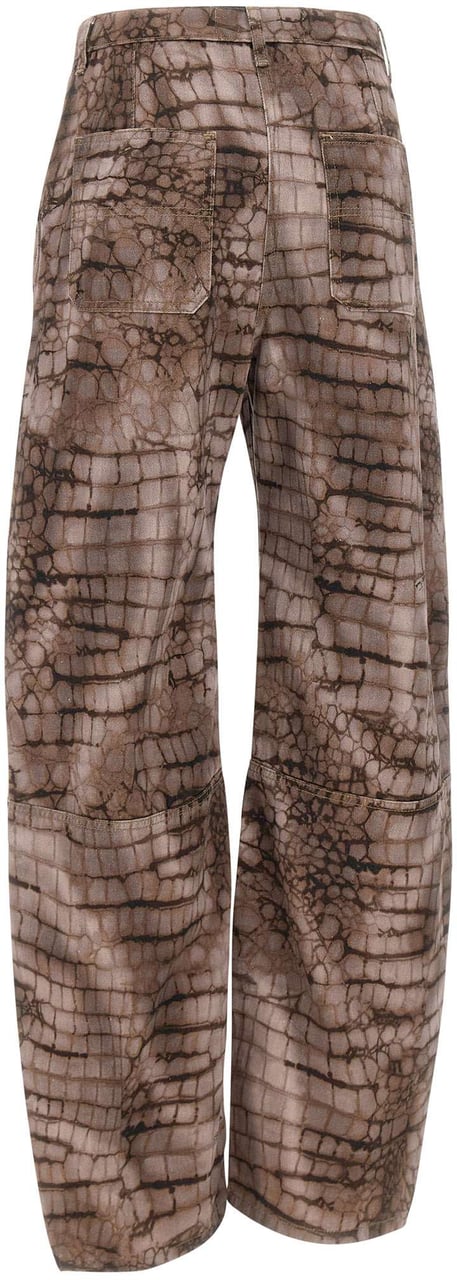 Elisabetta Franchi Jeans Brown Taupe