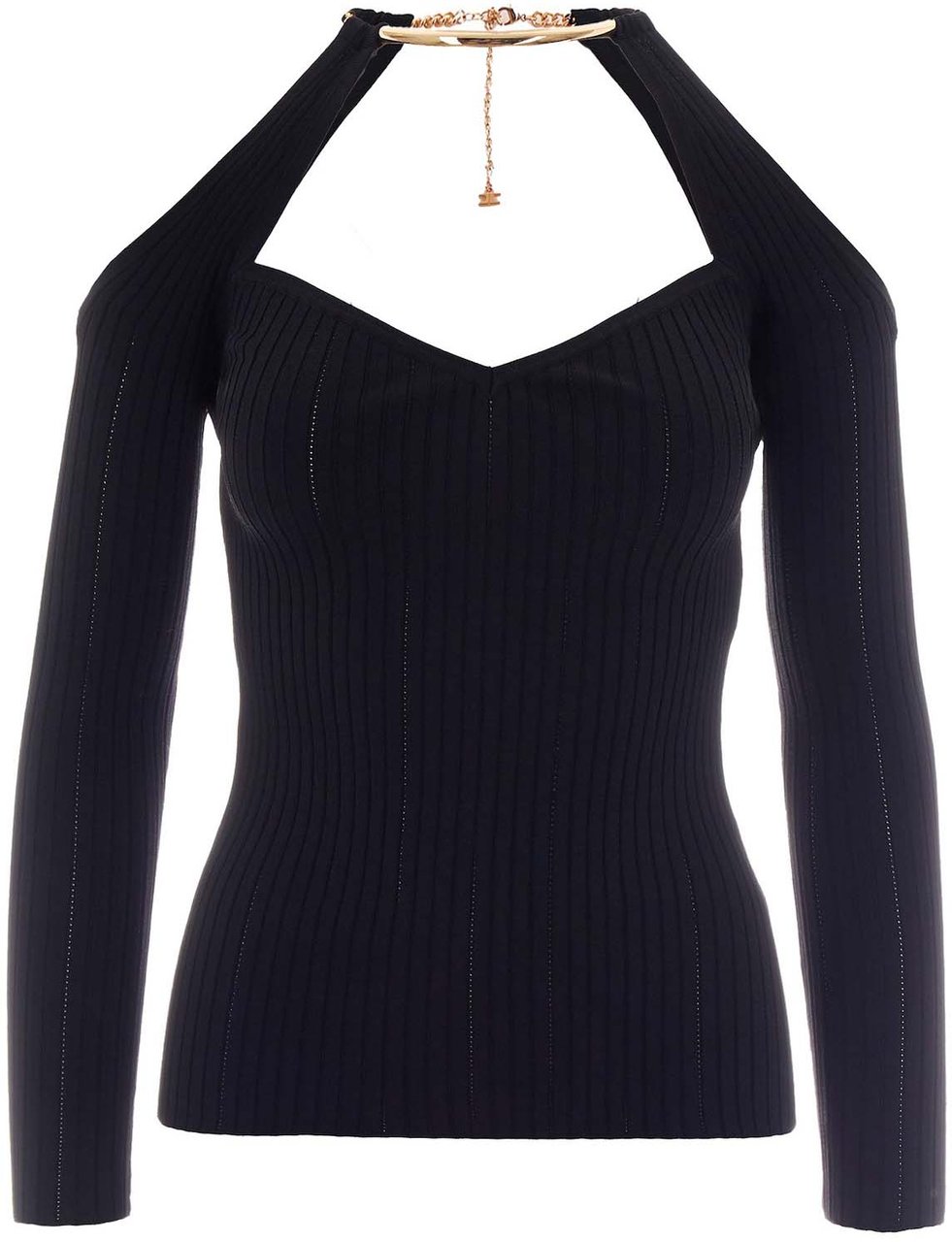 Elisabetta Franchi Sweaters Nero Zwart