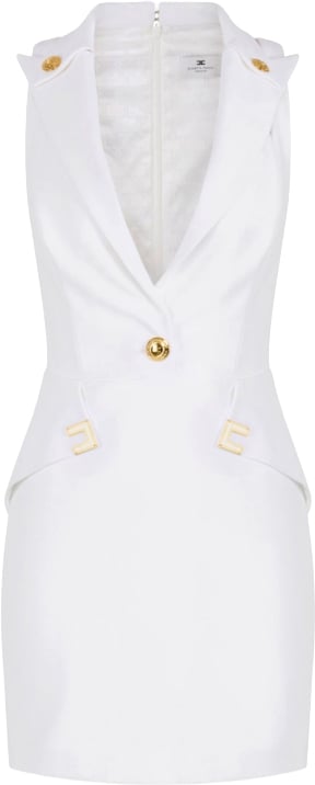 Elisabetta Franchi Dresses Avorio Wit