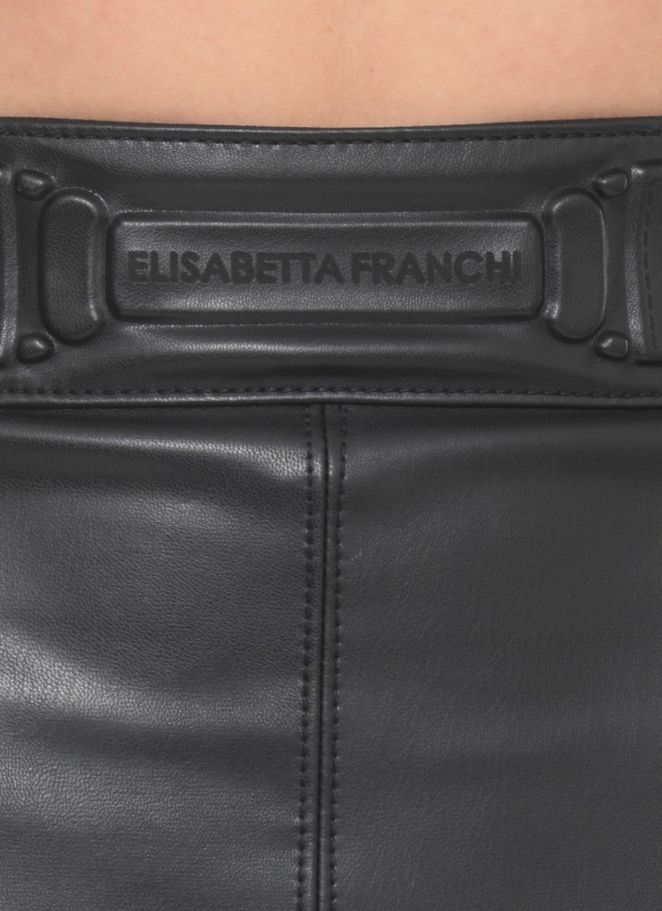 Elisabetta Franchi Skirts Black Zwart