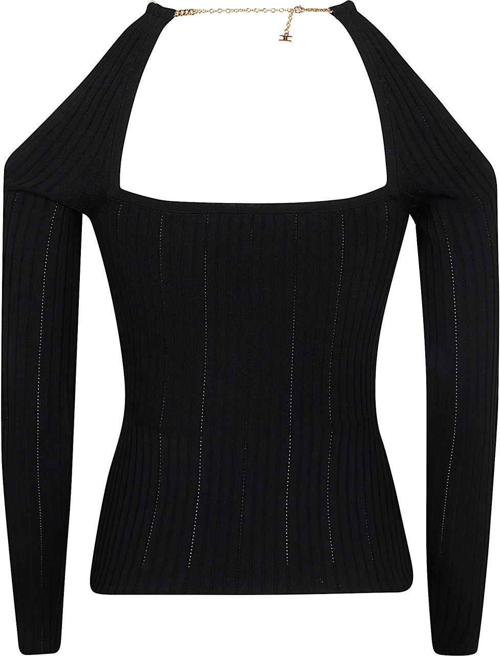 Elisabetta Franchi ELISABETTA FRANCHI MAGLIA TRICOT Zwart