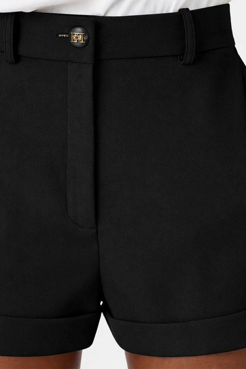 Elisabetta Franchi Trousers Black Zwart