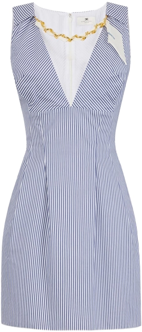 Elisabetta Franchi Dresses Oxford Blauw