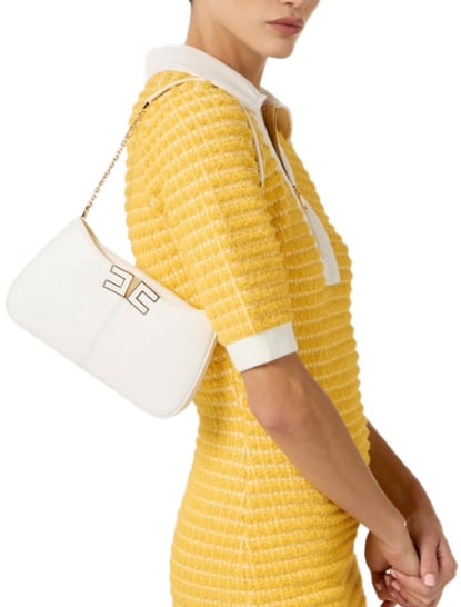 Elisabetta Franchi Bags Ivory Wit