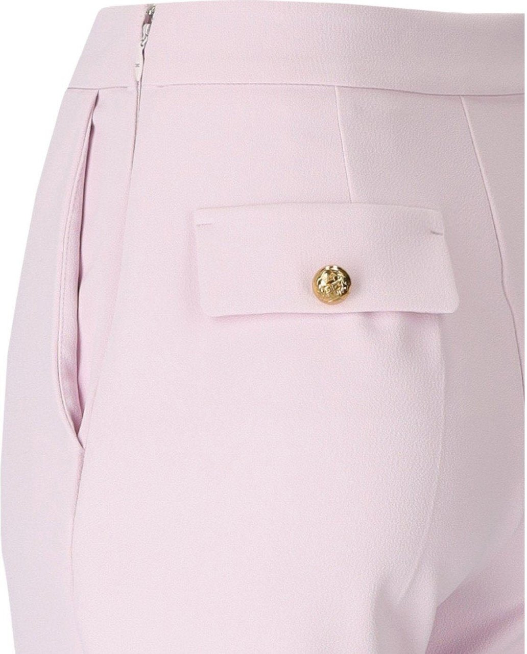 Elisabetta Franchi ELISABETTA FRANCHI QUARZO CROPPED TROUSER Roze