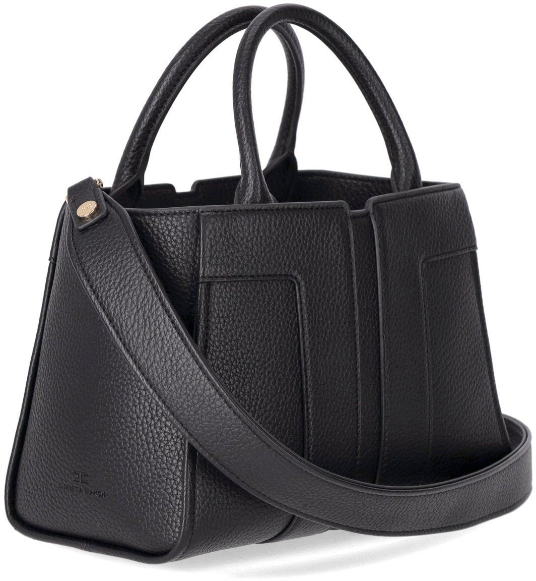 Elisabetta Franchi ELISABETTA FRANCHI MEDIUM HANDBAG Zwart