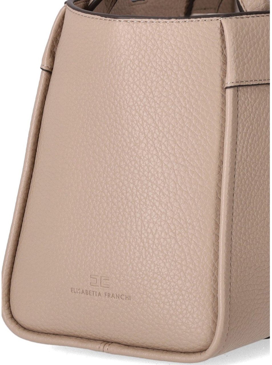 Elisabetta Franchi ELISABETTA FRANCHI GREY MEDIUM HANDBAG Grijs
