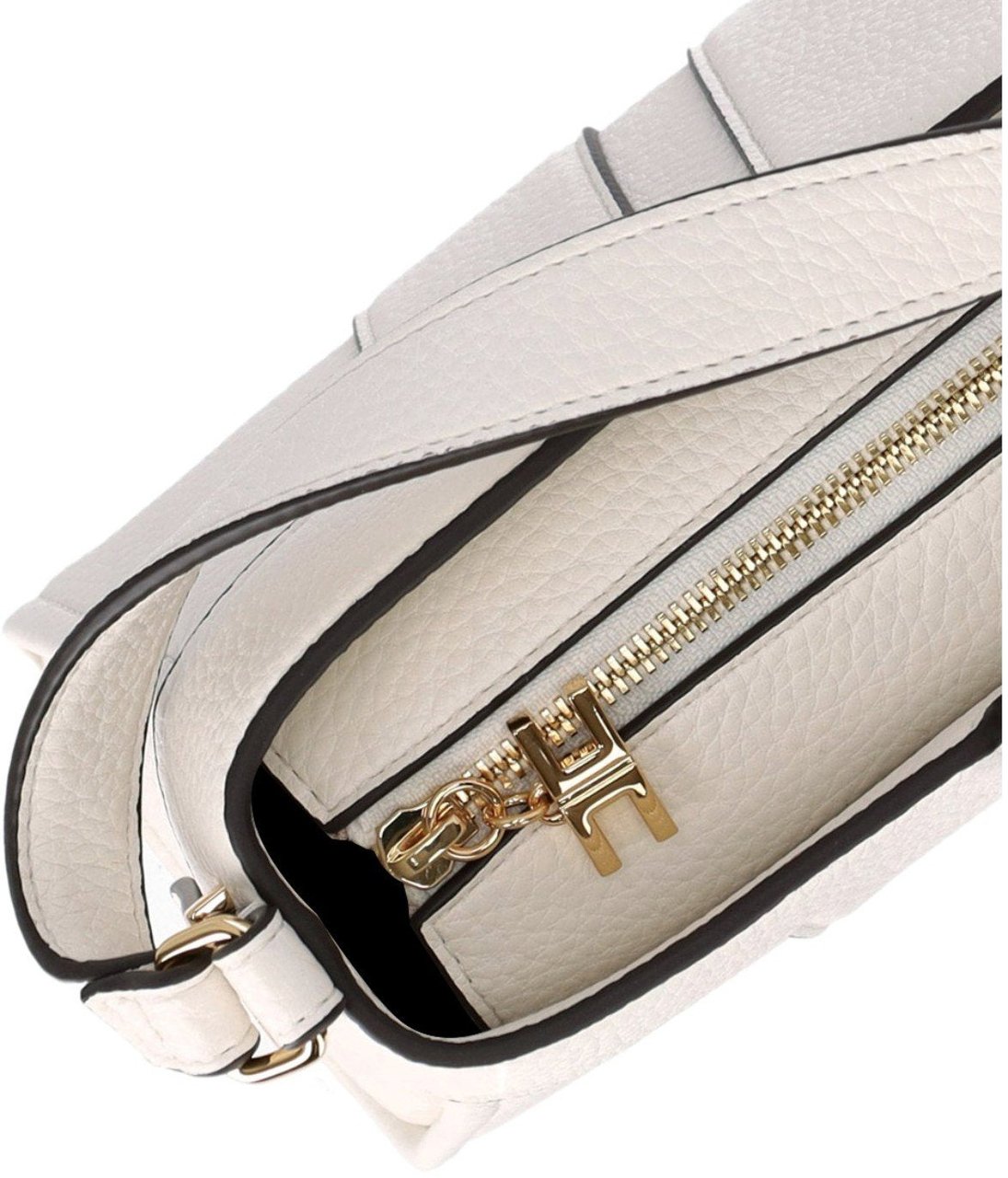 Elisabetta Franchi ELISABETTA FRANCHI IVORY SMALL HANDBAG Wit