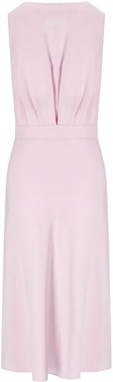 Elisabetta Franchi ELISABETTA FRANCHI QUARZO MIDI DRESS Roze