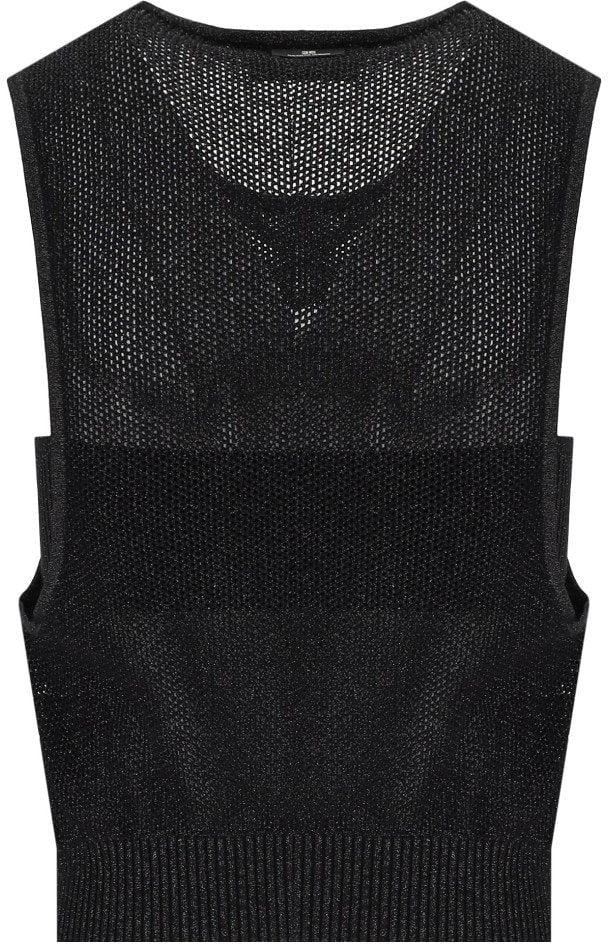 Elisabetta Franchi ELISABETTA FRANCHI KNITTED LUREX TOP Zwart