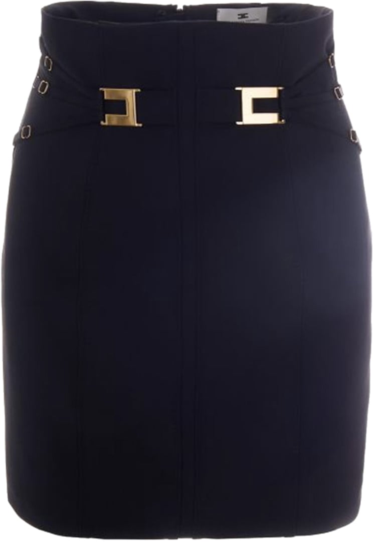 Elisabetta Franchi Skirts Black Zwart
