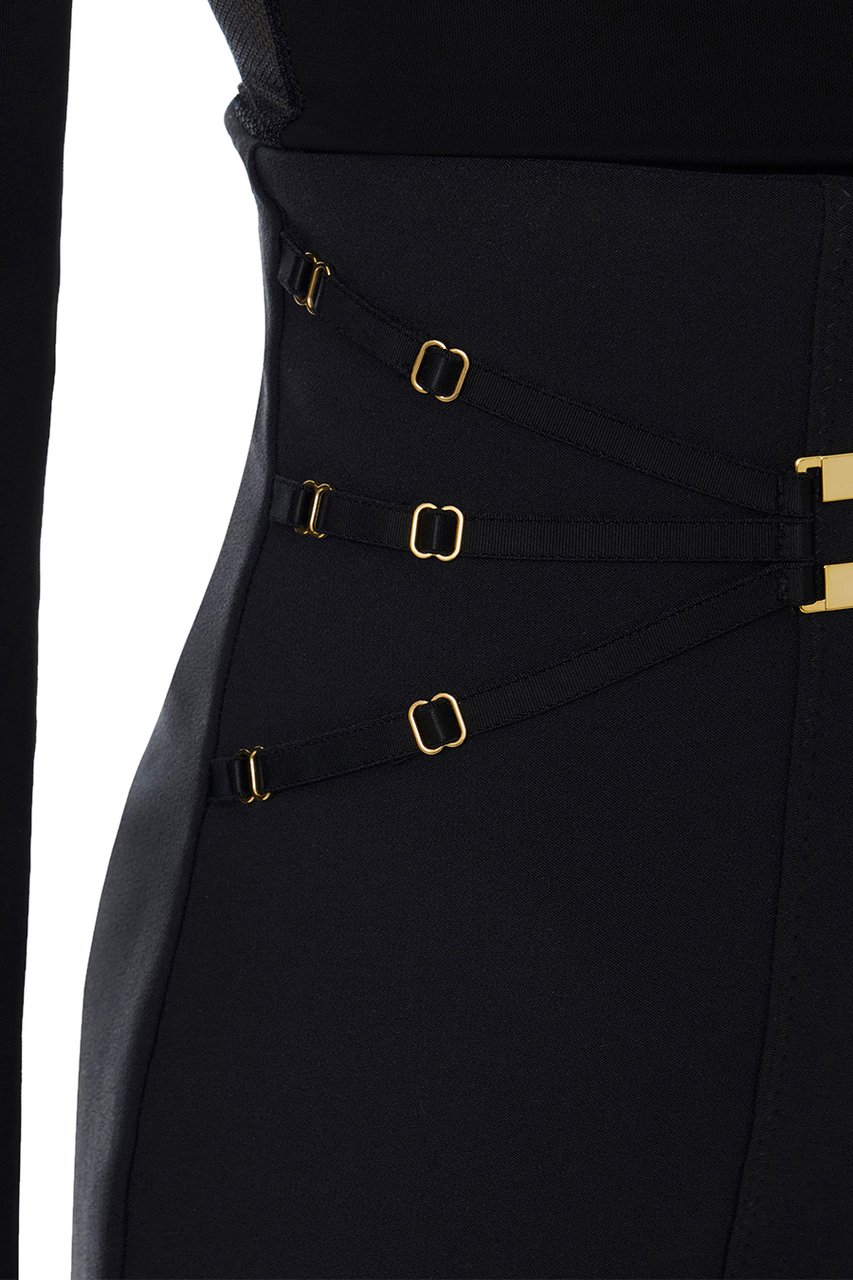 Elisabetta Franchi Skirts Black Zwart