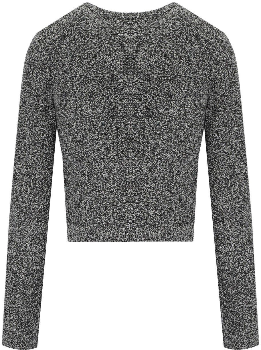 Elisabetta Franchi ELISABETTA FRANCHI SALEPEPE BOUCLÉ CARDIGAN Grijs