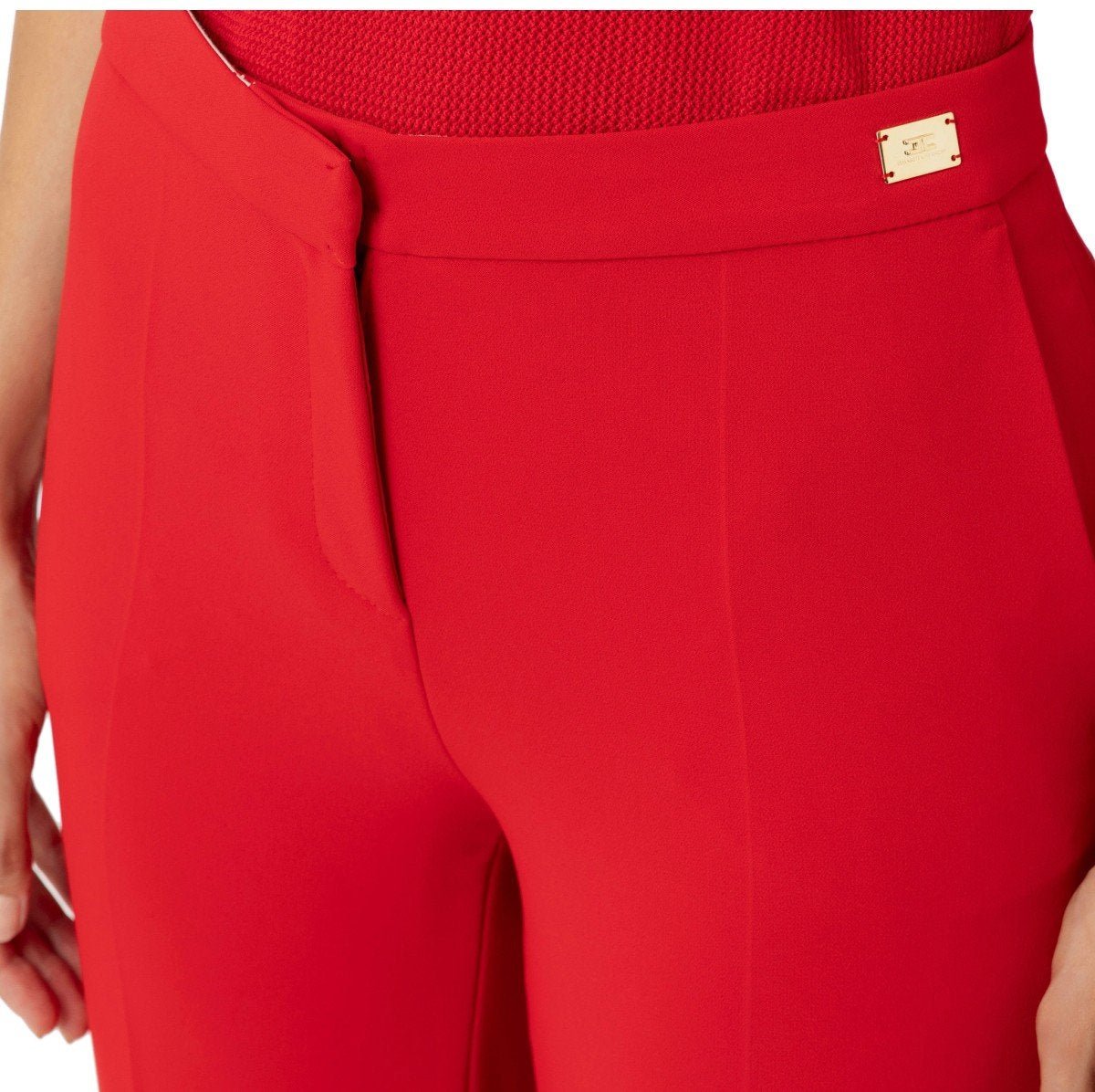 Elisabetta Franchi ELISABETTA FRANCHI PASSION PANTS Rood