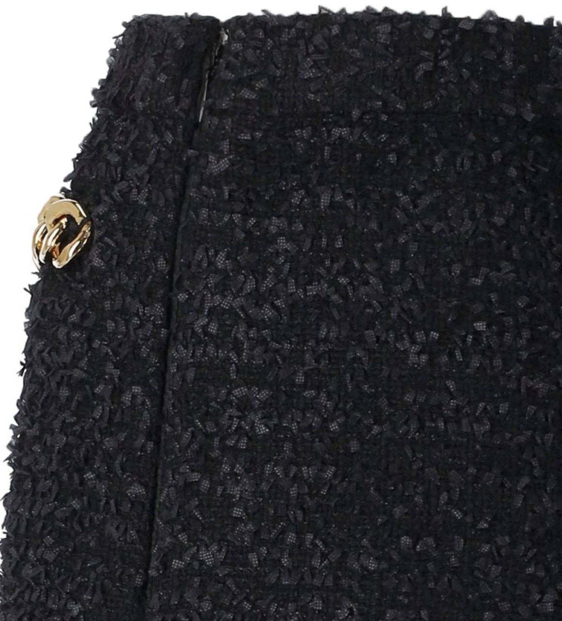 Elisabetta Franchi ELISABETTA FRANCHI SHORTS WITH CHAIN Zwart