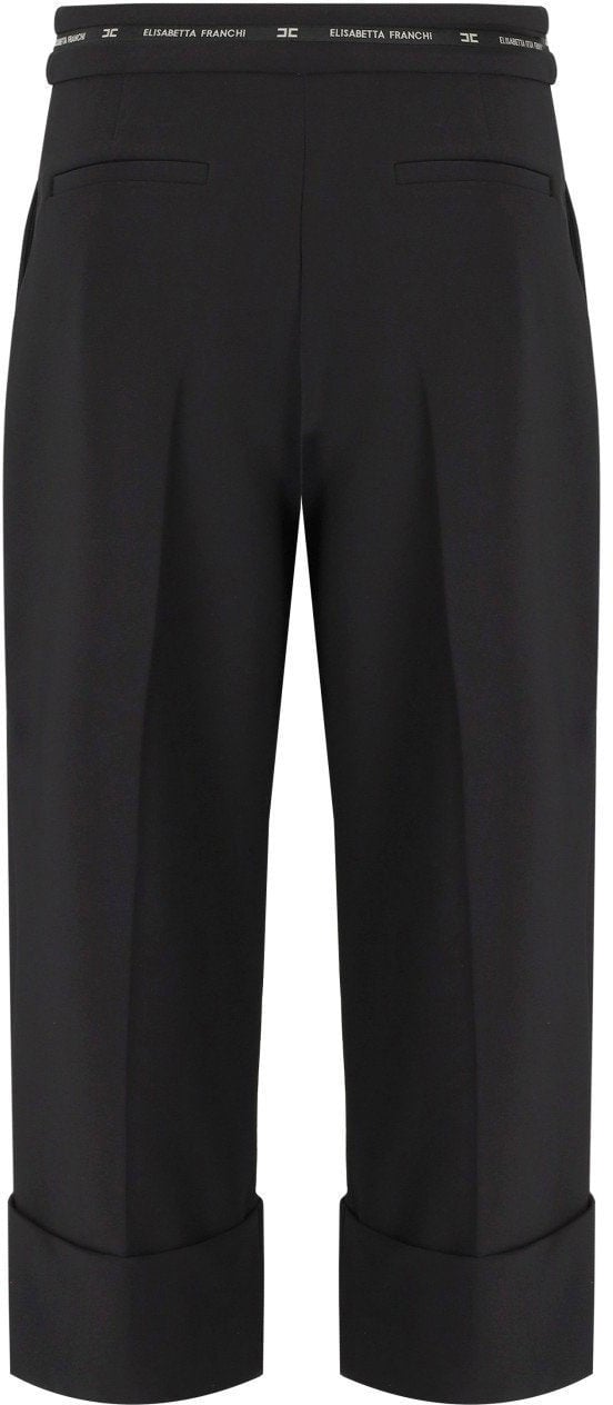 Elisabetta Franchi ELISABETTA FRANCHI BERMUDA SHORTS Zwart