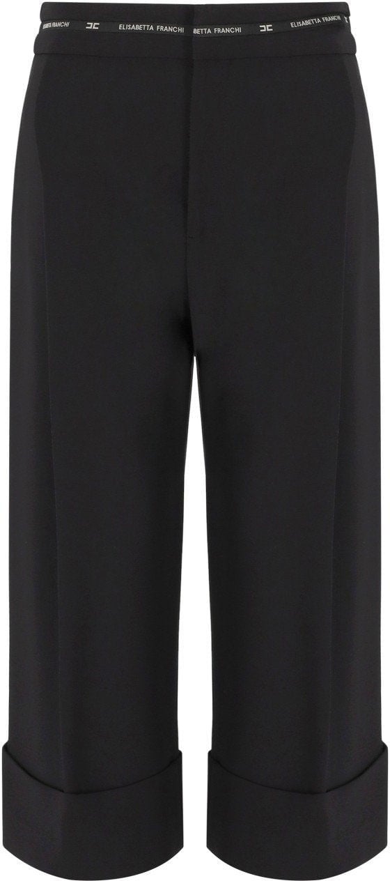 Elisabetta Franchi ELISABETTA FRANCHI BERMUDA SHORTS Zwart