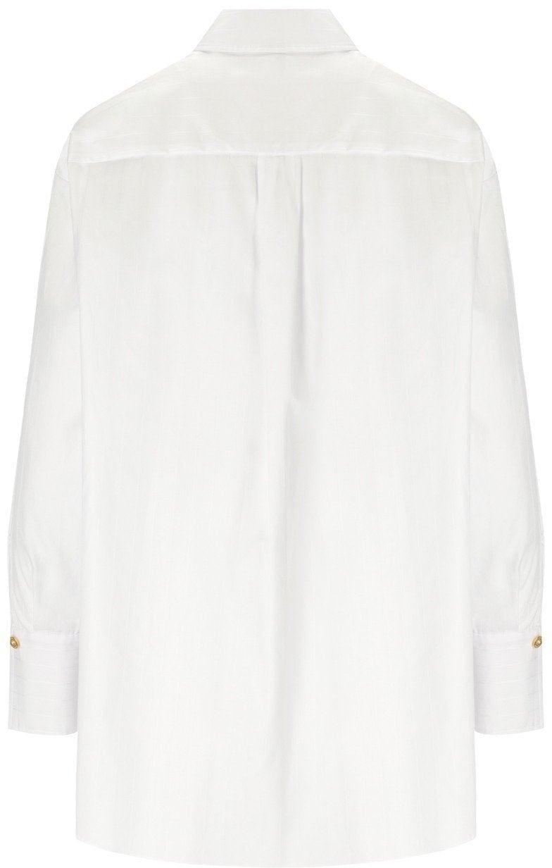 Elisabetta Franchi ELISABETTA FRANCHI OVERSIZE SHIRT Wit