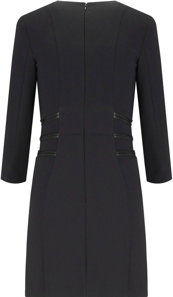 Elisabetta Franchi ELISABETTA FRANCHI ZIPPED DRESS Zwart