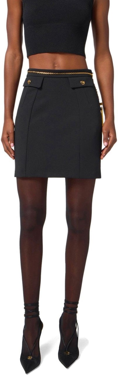 Elisabetta Franchi ELISABETTA FRANCHI MINI SKIRT Zwart