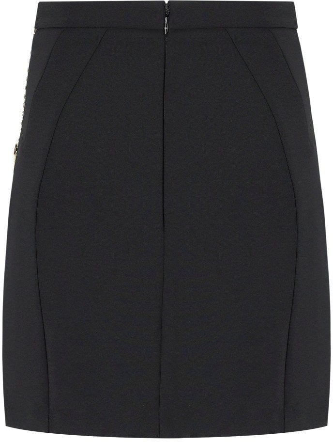 Elisabetta Franchi ELISABETTA FRANCHI MINI SKIRT Zwart
