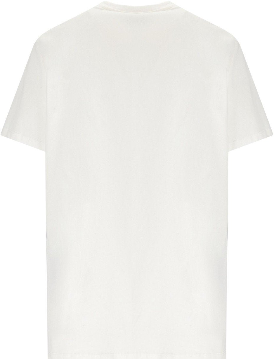 Elisabetta Franchi ELISABETTA FRANCHI T-SHIRT WITH JEWEL Wit