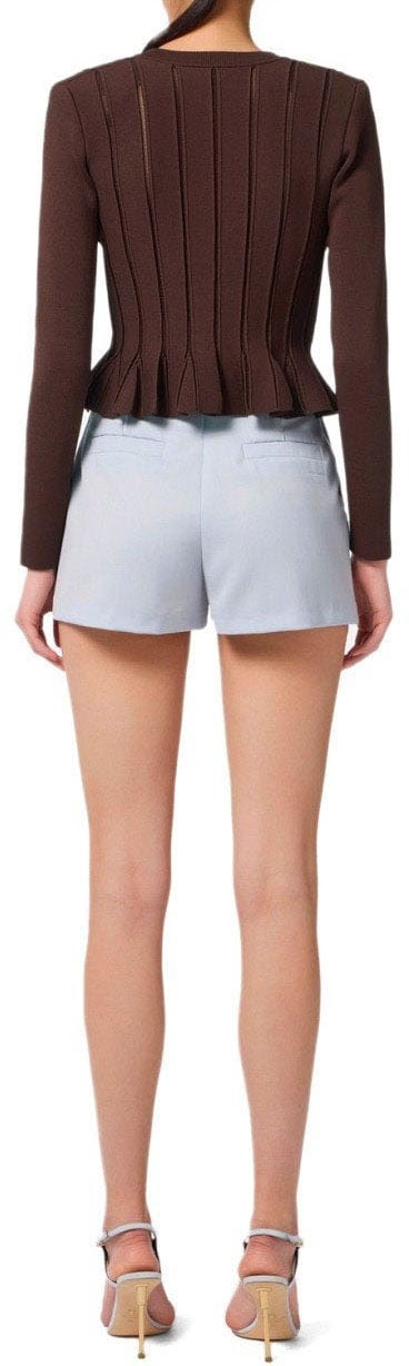 Elisabetta Franchi ELISABETTA FRANCHI COFFEE CARDIGAN Bruin