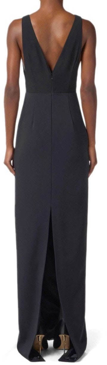 Elisabetta Franchi ELISABETTA FRANCHI RED CARPET DRESS Zwart