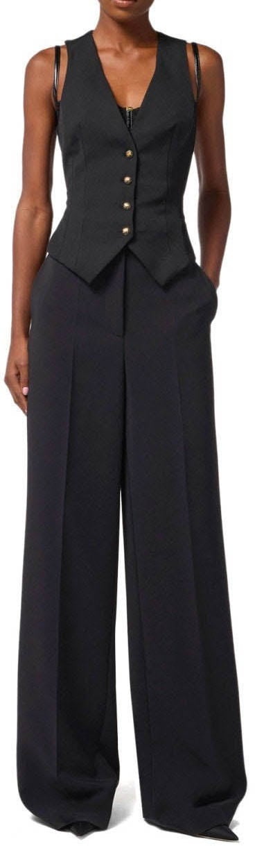 Elisabetta Franchi ELISABETTA FRANCHI VEST Zwart
