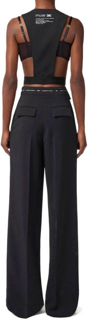 Elisabetta Franchi ELISABETTA FRANCHI VEST Zwart