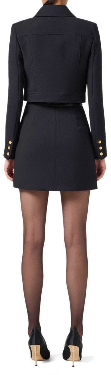 Elisabetta Franchi ELISABETTA FRANCHI MINI SKIRT Zwart