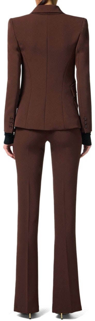 Elisabetta Franchi ELISABETTA FRACHI COFFEE SUIT Bruin