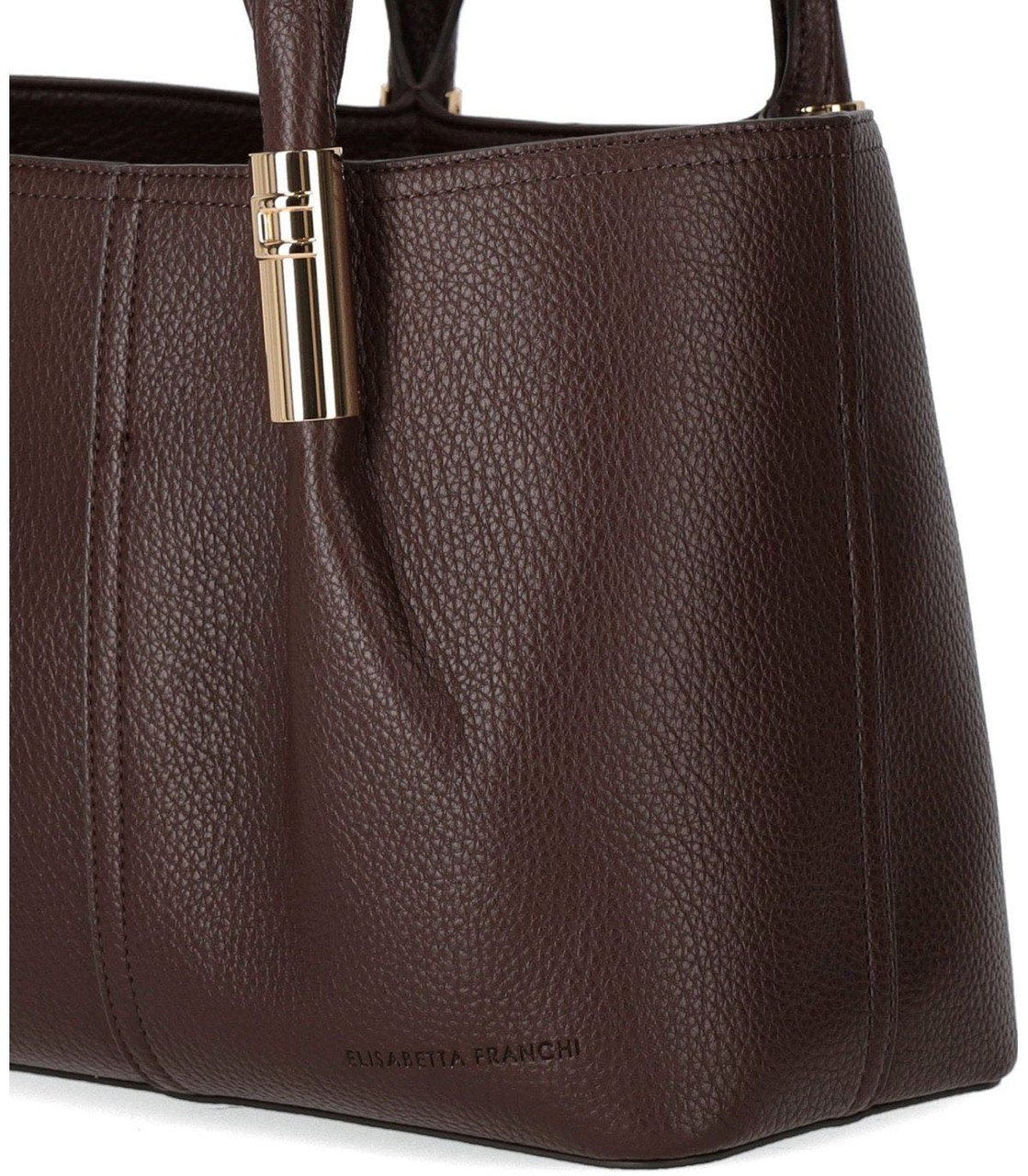 Elisabetta Franchi ELISABETTA FRANCHI COFFEE TOTE BAG Bruin