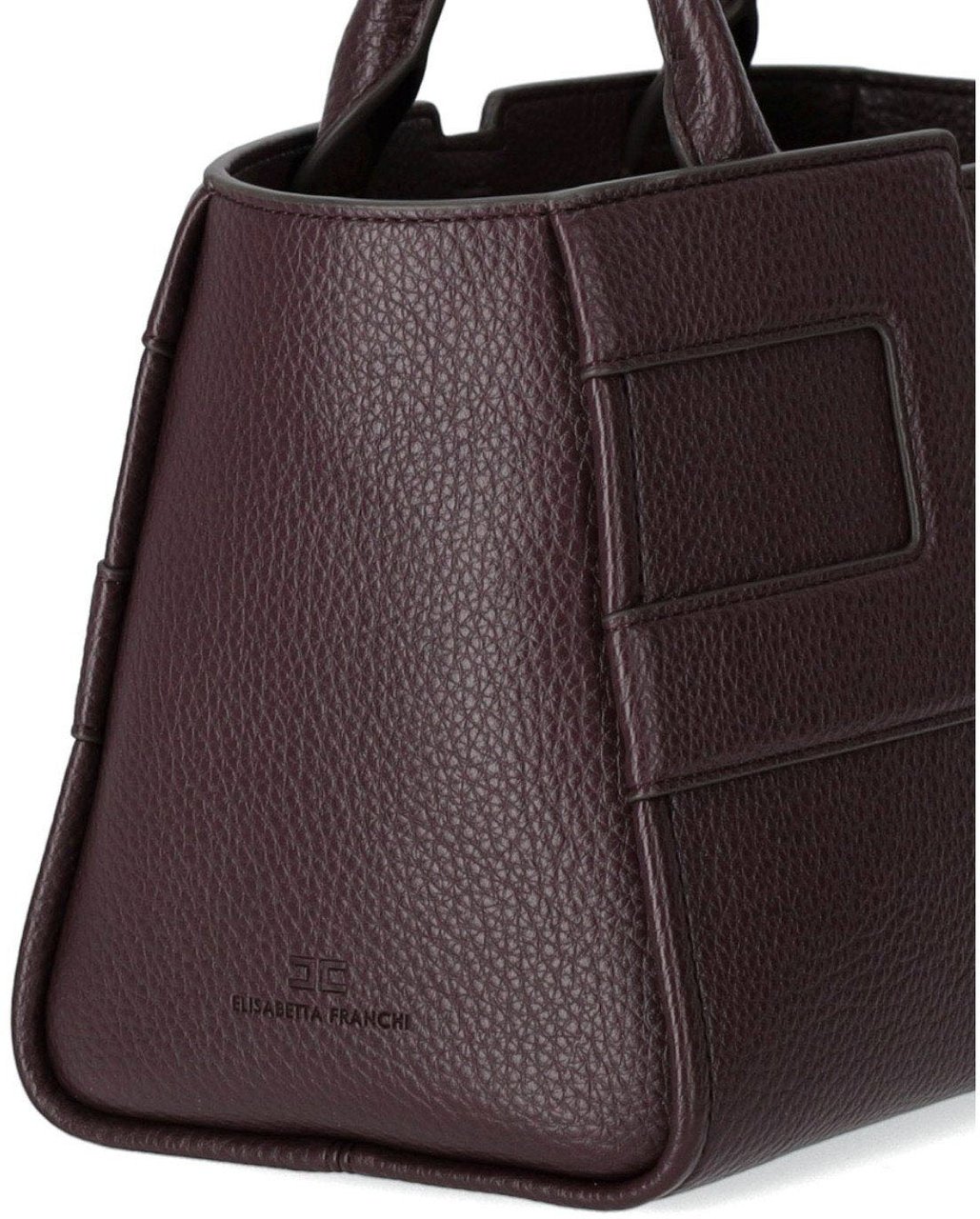 Elisabetta Franchi ELISABETTA FRANCHI MERLOT HANDBAG Paars