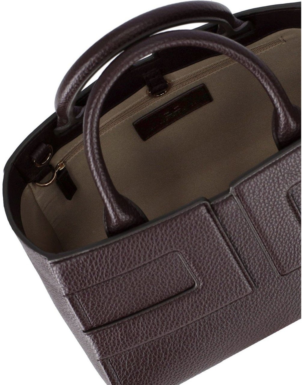Elisabetta Franchi ELISABETTA FRANCHI MERLOT HANDBAG Paars