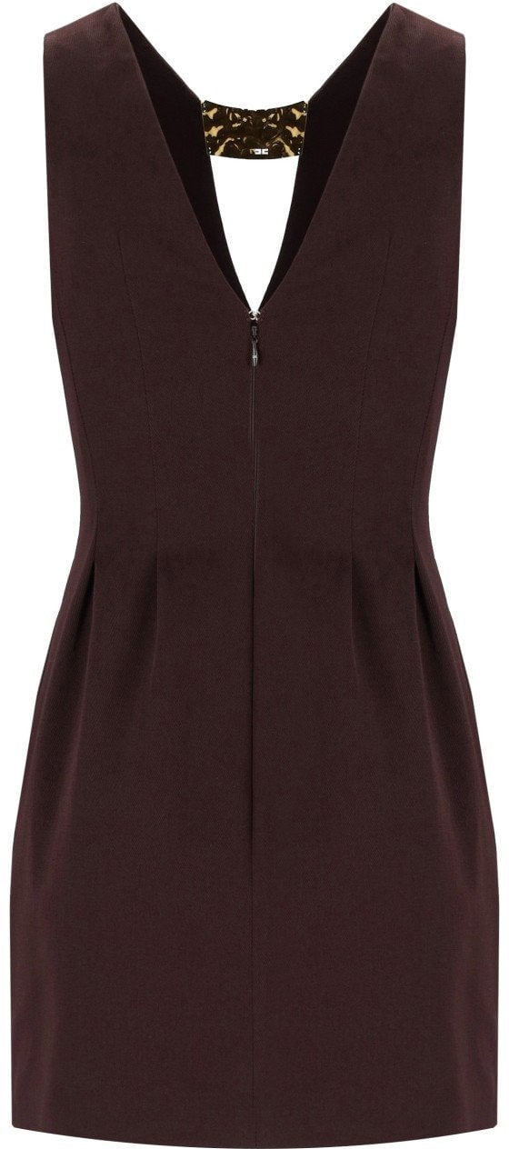 Elisabetta Franchi ELISABETTA FRANCHI JEWEL DRESS Bruin