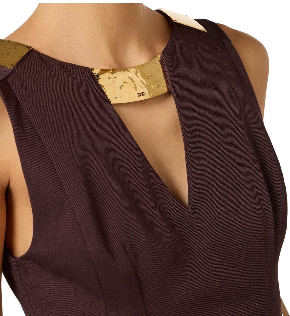 Elisabetta Franchi ELISABETTA FRANCHI JEWEL DRESS Bruin