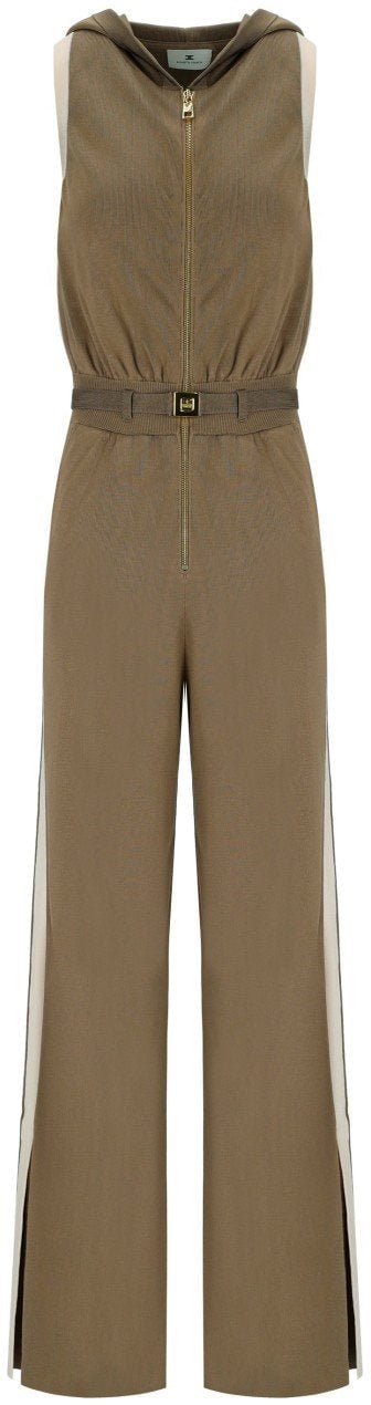 Elisabetta Franchi ELISABETTA FRANCHI KNITTED JUMPSUIT Beige
