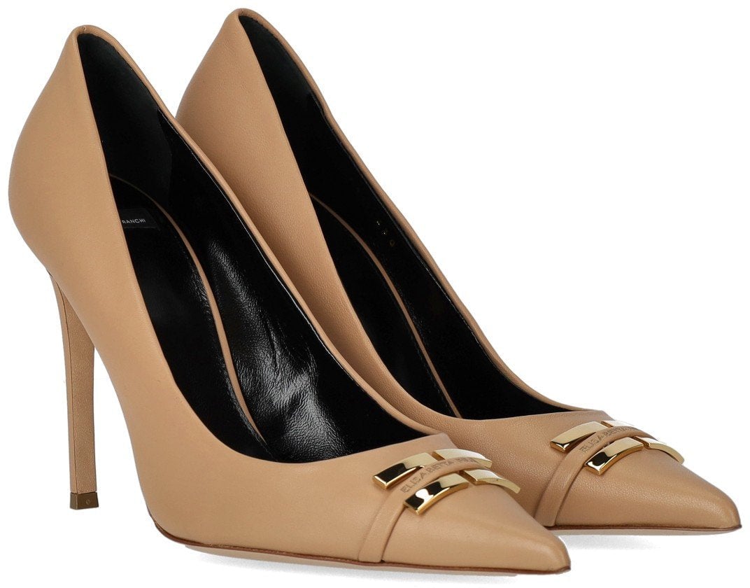 Elisabetta Franchi ELISABETTA FRANCHI CAMEL PUMP Beige