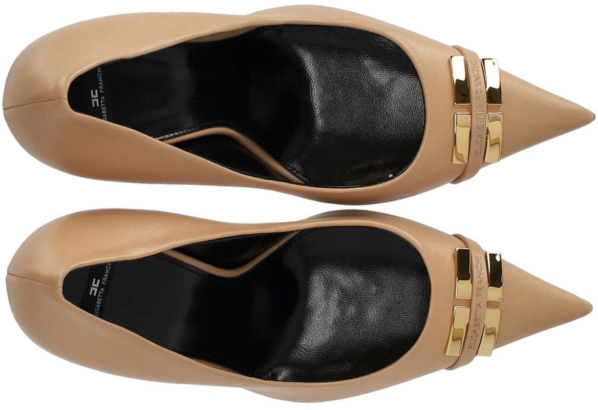 Elisabetta Franchi ELISABETTA FRANCHI CAMEL PUMP Beige