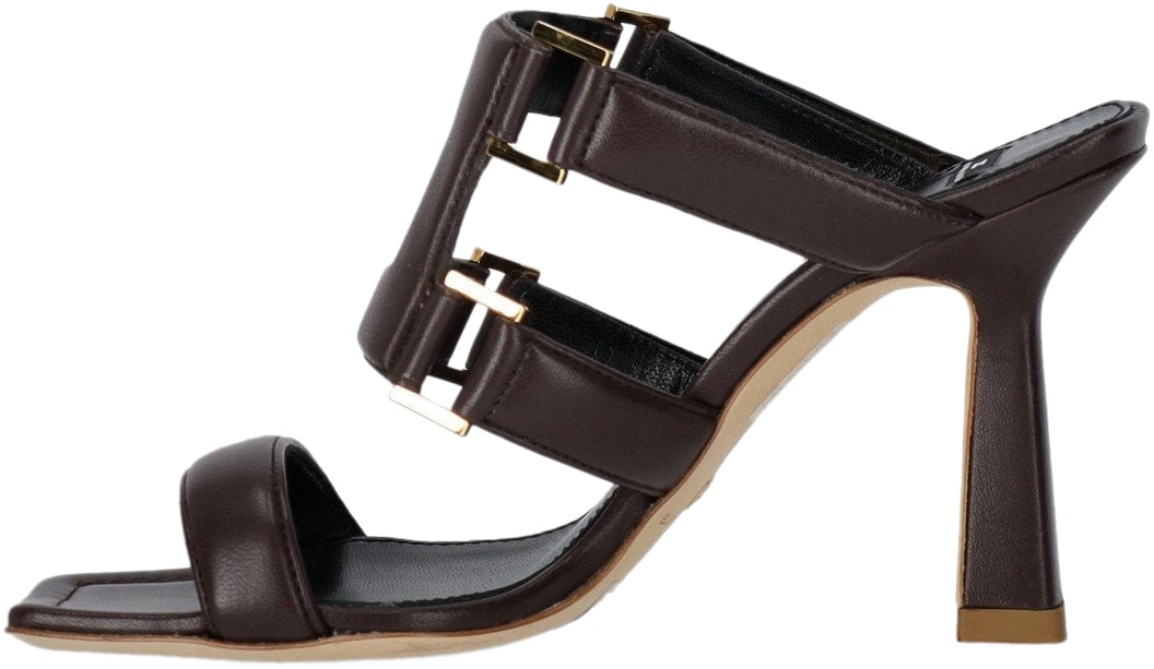 Elisabetta Franchi ELISABETTA FRANCHI HEELED MULE Bruin