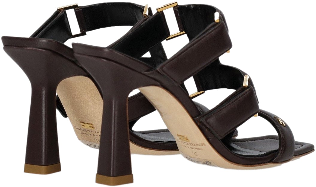 Elisabetta Franchi ELISABETTA FRANCHI HEELED MULE Bruin